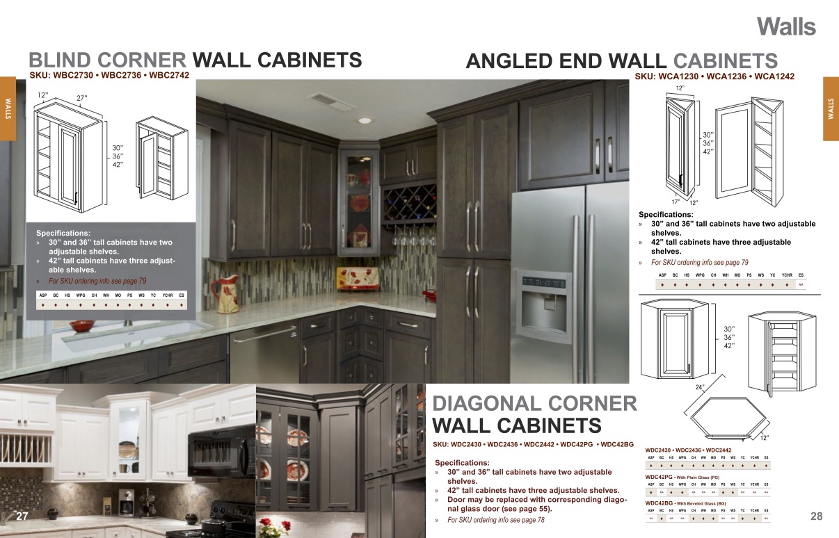 Corner Wall Cabinets