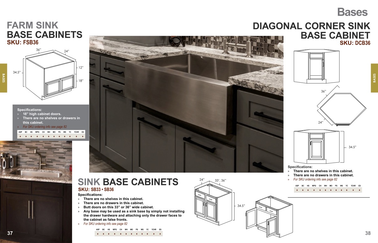 farm sink base cabinets