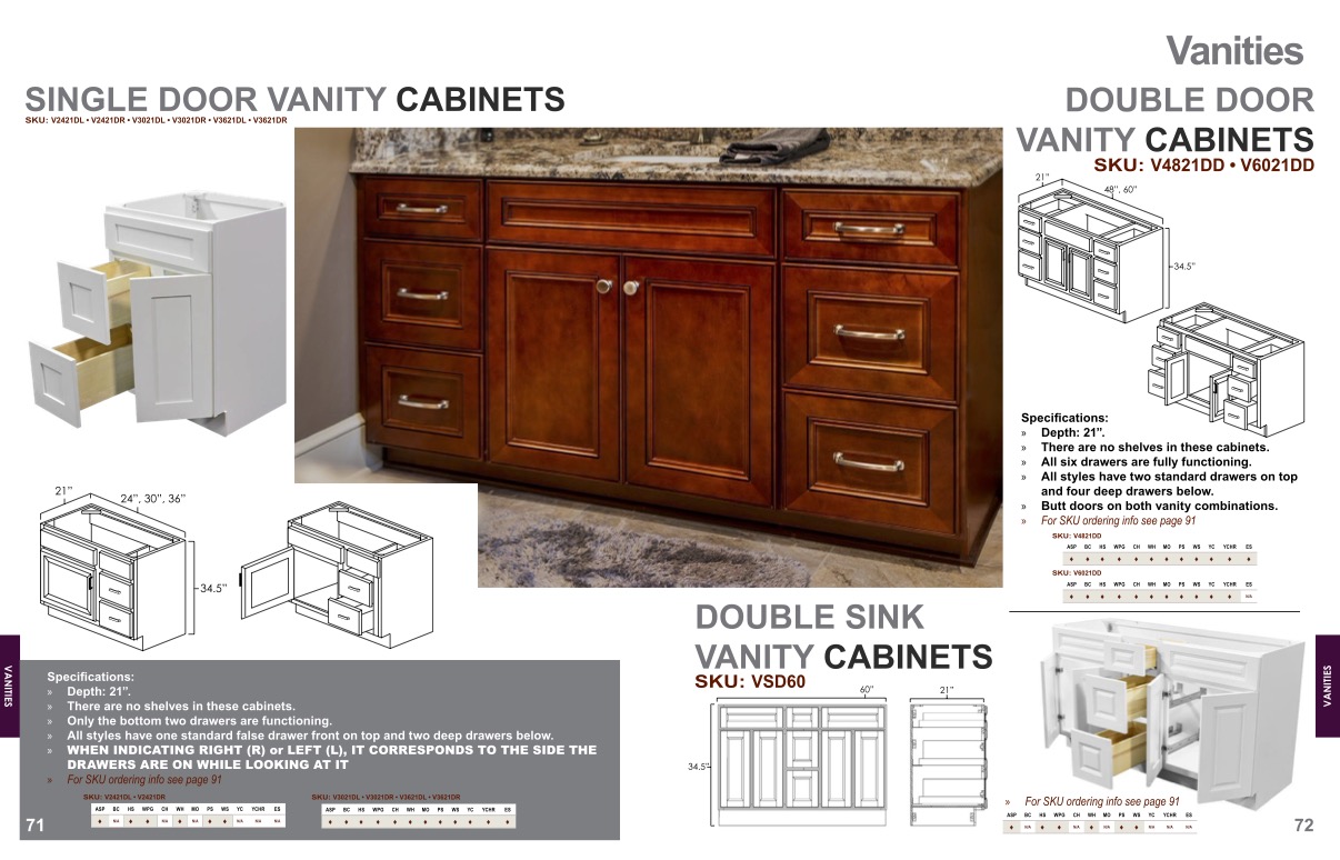 Combination Cupboards  Cupboard & Drawers In A Single Unit